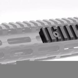 Rail picatinny additionnel fixation M-LOK Medium 79 mm Noir- UTG PRO - Conçu et fabriqué aux USA
