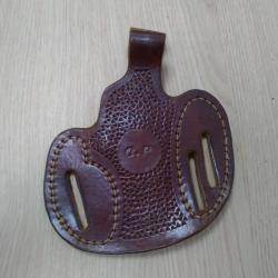 Holster revolver cuir