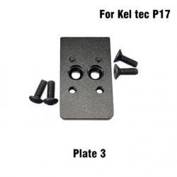 Embase montage pour point rouge KEL-TEC P17 - Modèle 3