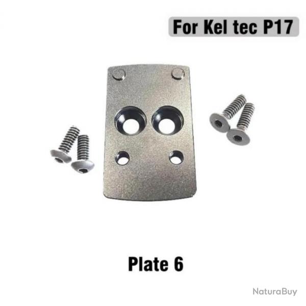 Embase montage pour point rouge KEL-TEC P17 - Modle 6