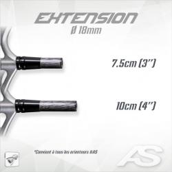 ARC SYSTEME - Extension Compétition D18 7.5 '(3")