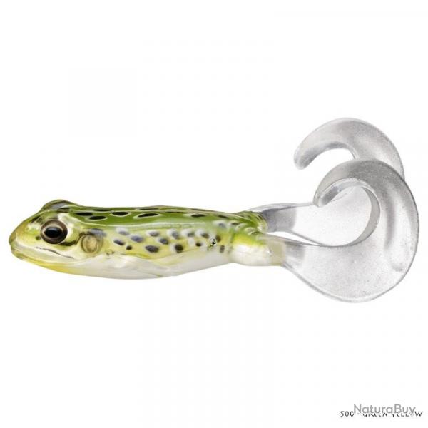 Leurre Souple Live Target Freestyle Frog 9cm 500 - Green Yellow