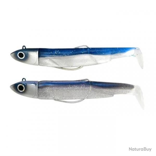 Double Combo Fiiish Black Minnow 90 Offshore 10g Blue + Electric Blue