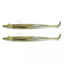 Double Combo Fiiish Crazy Paddle Tail Offshore 120 15g Khaki