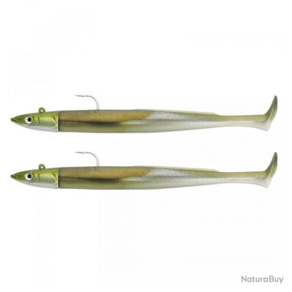Double Combo Fiiish Crazy Paddle Tail Offshore 120 15g Khaki