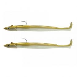 Double Combo Fiiish Crazy Paddle Tail Offshore 120 15g Gold