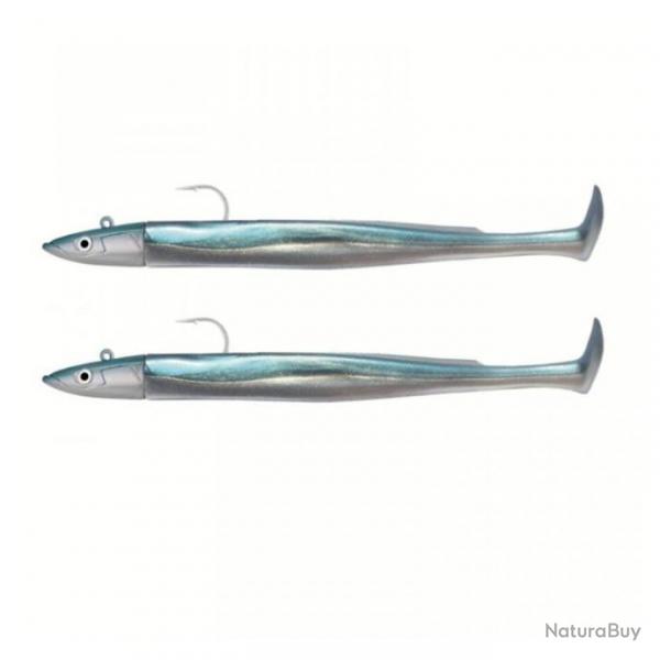 Double Combo Fiiish Crazy Paddle Tail Offshore 120 15g Pearl Blue