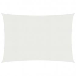 Voile toile d'ombrage parasol 160 g/m² blanc 2,5 x 3,5 m PEHD 02_0009000