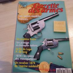 dossier spécial les revolvers petits modèles français = revue gazette des armes numéro 262