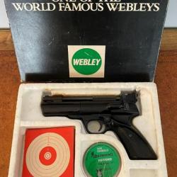 Pistolet air comprimé 4.5 mm Webley Tempest - 1982 - 4,57 joules