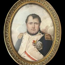 École FRANÇAISE du XIXème siècle - Portrait de Napoléon Bonaparte