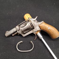Revolver Bulldog liégeois, Cal. 8.92mm - 1 sans prix de réserve !!