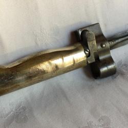 BAIONNETTE FRANCAISE pour fusil LEBEL .M1886 modif 15