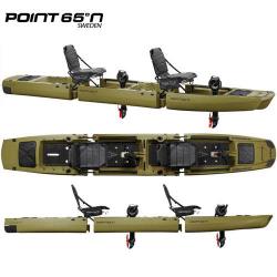 Kayak Point 65°N KingFisher Duo Modulable Vert Armée 2 places