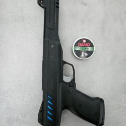 Pistolet à plombs Gamo P900 dans un état NEUF,  avec boîte de 250 plombs neuve.