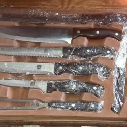 mallette de couteaux cuisinier Berkendorf 24 pièces