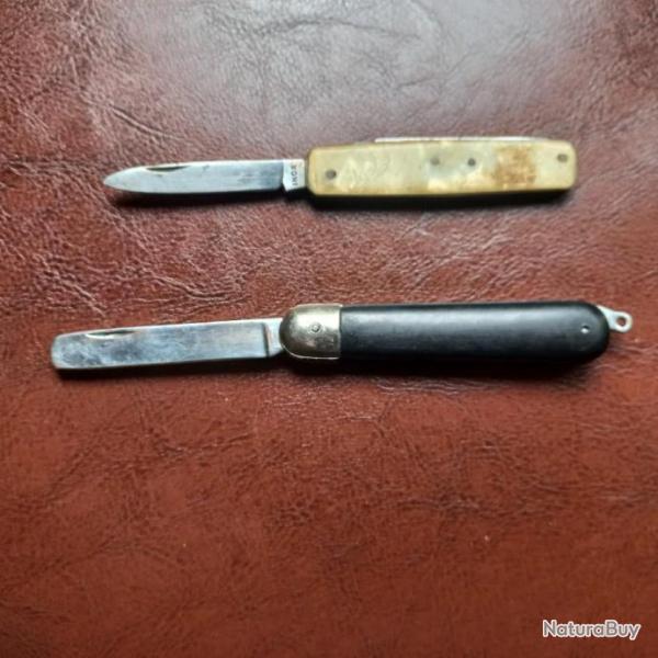 lot de deux anciens couteaux