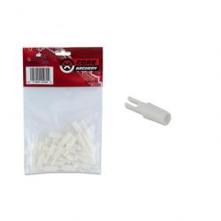 Lot de 25 encoches Overfit Core 5 mm Blanc