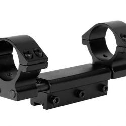 Monobloc Zero recoil pour carabine à air comprimé avec rail 11 m à lunette 25,4 et 30 mm