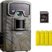 Caméra de Chasse 1080P 36 MP avec Carte SD 32 Go 940 nm LED IR Vision