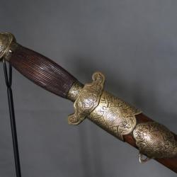Paire d'épées doubles Chinoise dit shuang jian - Chine, 19ème siècle