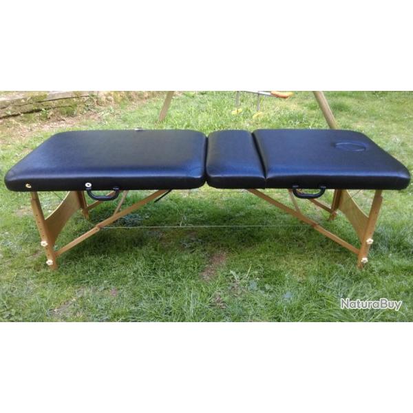 Table de Massage Pliante (Modle Luxe) 3 Zones de Confort+  Ses Accessoires (2 me Serie de Photos)