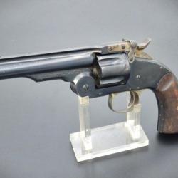 REVOLVER SCHOFIELD SECOND MODELE MILITAIRE 1878 Calibre 45 Smith & Wesson - US XIXè Très bon  U.S.A.