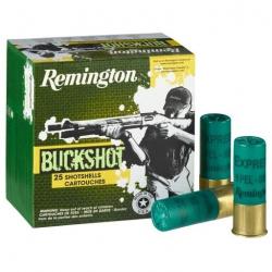 Chevrotines Remington Buckshot 9 grains cal.12/70 PAR 75