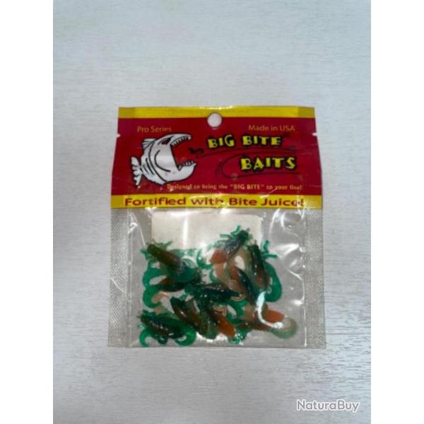 !! LEURRE BIG BITE BAITS BUG SRIES CRICKET COULEUR FIRETIGER SWIRL