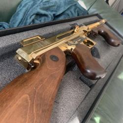 Thompson M1928 Chicago 23k gold limited edition airsoft