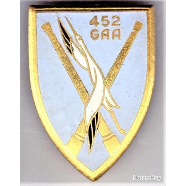 452 GAA. 452 Groupe d'Artillerie Anti-Arienne. mail grand feu. D.779.