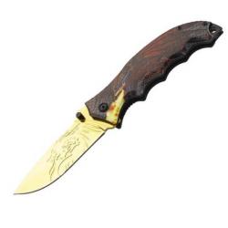 585112 couteau de poche Herbertz ABS décor dragon