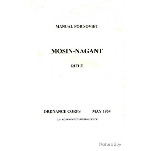MOISIN NAGANT, MANUEL TECHNIQUE U.S.