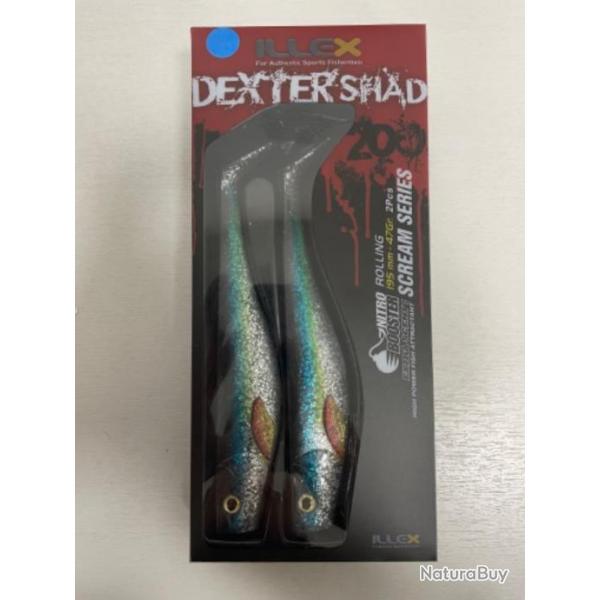 !! LEURRE ILLEX DEXTER SHAD 200 BLUE AYU