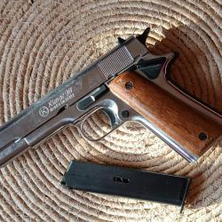 Colt 1911 d'alarme Kimar couleur chrome