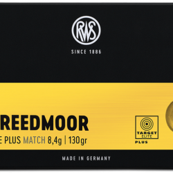 CARTOUCHES RWS 6,5 Creedmoor TARGET ELITE PLUS 9,27G/143GR BTE 20