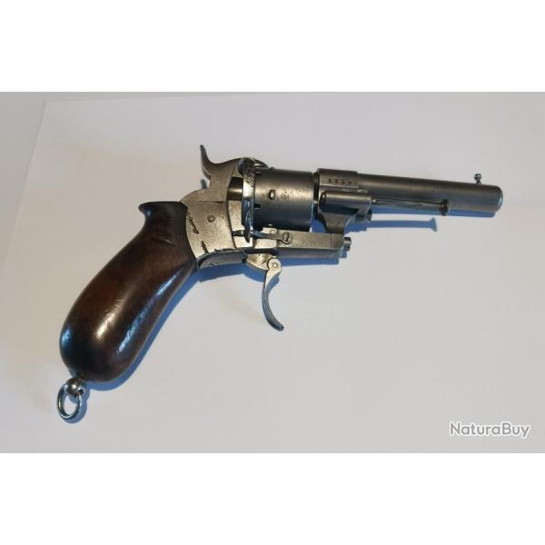 Revolver Dumonthier 7 mm  broche (18967-1870)