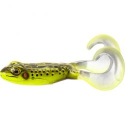 Leurre Souple Live Target Freestyle Frog 7,5cm FireTip Chartreuse