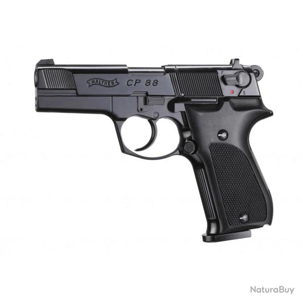 Pistolet  plomb Walther Cp88 3.5" Co2 - Cal. 4.5 - Black