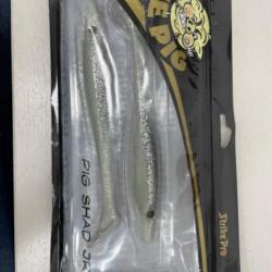 !! LEURRE STRIKE PRO THE PIG SHAD JR 200 COULEUR ICE SHAD