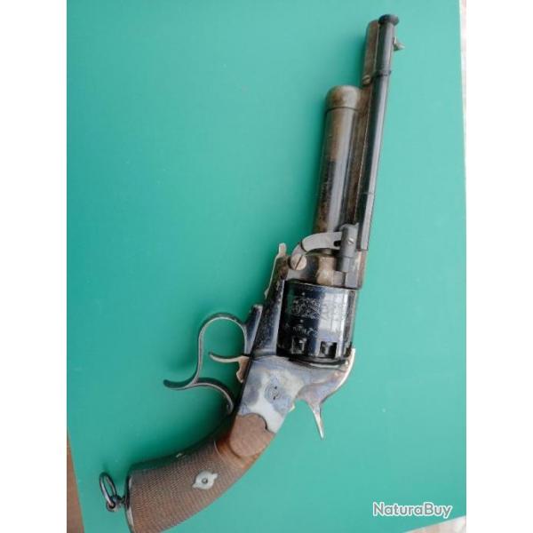 reproduction revolver lemat pietta poudre noire