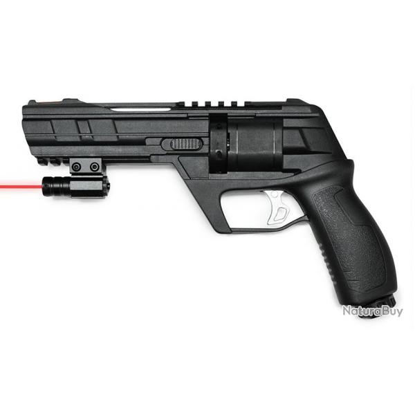 Pistolet  balles caoutchouc Airmax Defender cal. 50 + Laser