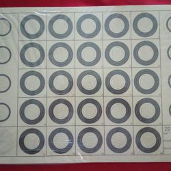 Lot de 200 cibles cartonnées Imprimerie Court 22 Hunter/Benchrest Rimfire 42 × 30 cm
