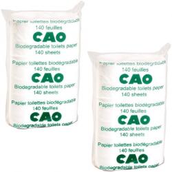 Papier toilette biodégradable CAO (lot de 2 rouleaux)
