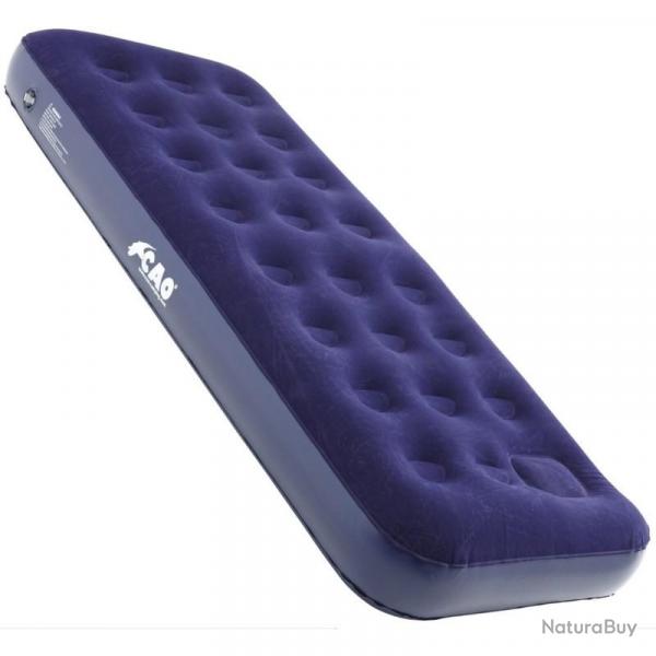Matelas pneumatique CAO 1 place avec gonfleur intgr