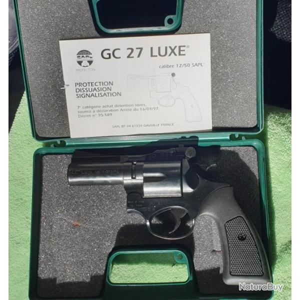 pistolet de dfense GC 27 Luxe  SAPL 12/50