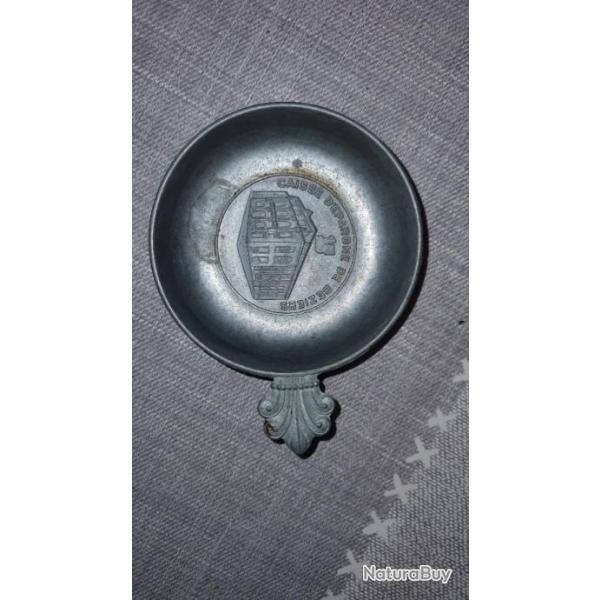 Tastevin aluminium Caisse d'Epargne de Bziers