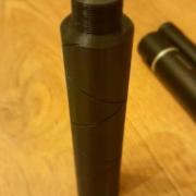 Modérateur De Son Silencieux Mamba M27x1 – Pour Carabine Airsoft CO2 Et Hatsan QE – Fabriqué En France