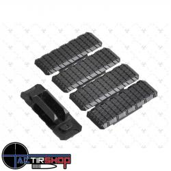Couvre M-lok Strike Industries / M-LOK Cover V2 Noir (5-pièces)