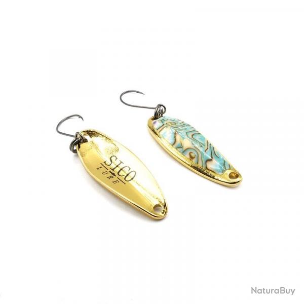 Cuillere Ondulante Sico Lure Ondulante Nacre - 7gr BLEU NACRE